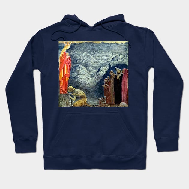 The Musician who got the Madonna's Gold Shoe - John Bauer Hoodie by forgottenbeauty